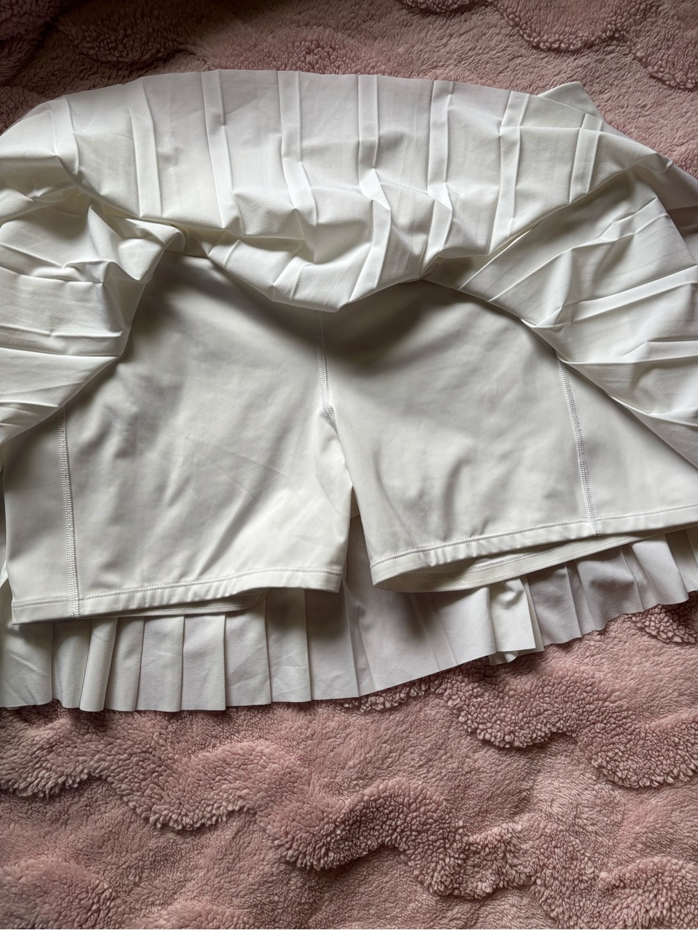 Athleta White Pleated Women’s Skirt - Classic Tennis Style - Picture 4 of 7